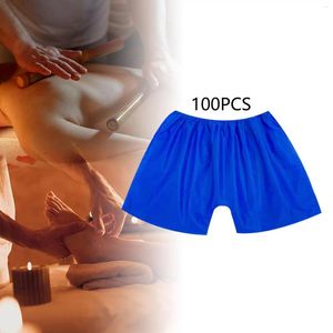 Shorts masculinos 100x sauna calcinha descartável macio homens cuecas cuecas para durante a noite spa camping casa