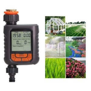 Kits Garden Timer Automatisk programmerbar digital vattentimer IP65 Vattentät för gräsmattan Vattningssystem Irrigationsstyrenhet