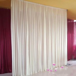 new fashion 3m3m backdrop for Party Curtain festival Celebration wedding Stage Performance Background Drape Drape Wall valane bac3911585