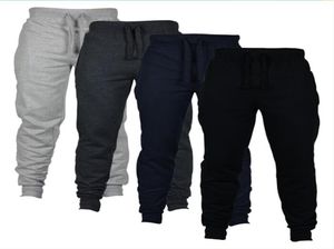 Pantaloni da jogging a 4 colori Pantaloni skinny da uomo di nuova moda Pantaloni lunghi Tinta unita Pantaloni da corsa per esterni Pantaloni casual da ragazzo8974784