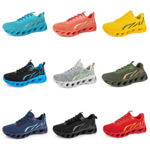 Men Running Nine Classic Women GAI Black Navy Blue Light Yellow Mens Trainers Sports Lightweight Breathable Walking Shoes 44892 s weight 14691