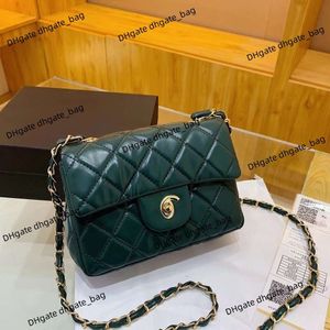 Kvinnors lyxhandväska Chan Bag 90% Factory Hot Selling Wholesale CF Ny högkvalitativ läder Clamshell Tote Classic Fashion Chain Single Shoulder Crossbody Bag