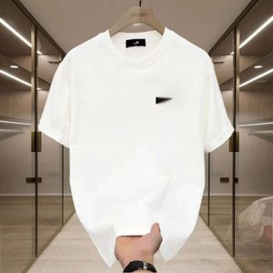 インターネットセレブリティカップルの衣装Instagramスーパーホットアメリカンヘビー級の短いTシャツ、男性と女性のための多用途、シンプルでゆるい、ピュアコットンハーフ21