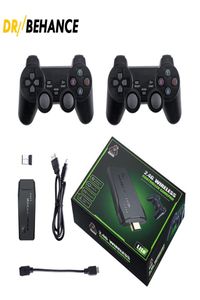 Videospelkonsol Support 4K TV Out Gaming Player 10000 Retro Games Box Gifts With Wireless Controller Stick Consoles for PS1GB9436726