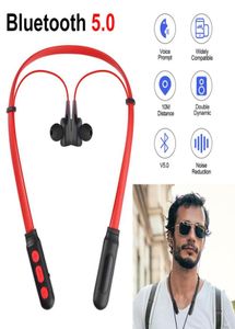 G01 Bluetooth Szyjka biegowa słuchawki sportowe TWS bezprzewodowe podwójne dynamiczne hybrydowe głębokie słuchawki Bass1373189