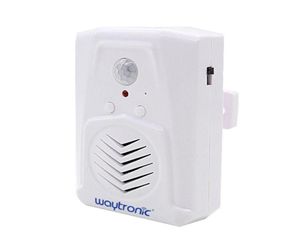 Waytronic Sound -högtalare Wireless PIR Motion Sensor Aktiverad Voice Player Welcome Chime Bell för Haunted House6273330