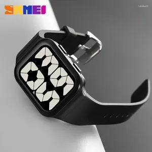 Relógios de pulso SKMEI 1995 Luxo Digital Esporte Mulheres Homens Relógio À Prova D 'Água Eletrônico Display LED Relógio de Pulso Menino Menina Data Relógio Reloj