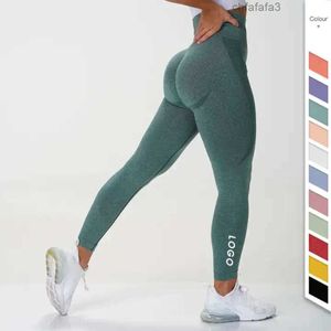 Lu Yoga Outfits Бесшовные леггинсы с высокой талией Контурные дышащие брюки для тренировок Фитнес Nvgtn Спортивные колготки для спортзала Lemonnn KH3Q