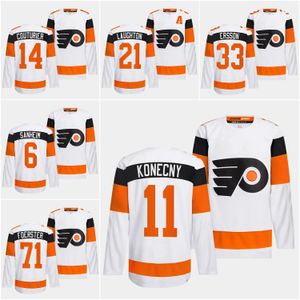 Flyers Travis Konecny Sean Couturier 2024 Stadium Series Jersey Philadelphia Carter Hart Travis Sanheim Garnet Hathaway Nick Seeler Bobby Brink Bobby Brink