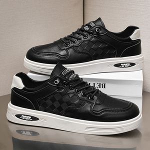 Running Shoes Men Comfort Flat Breathable White Khaki Black Shoes Mens Trainers Sports Sneakers Size 39-44 GAI Color26