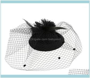 Aessories Strumenti Prodotti per capelliAessories Fascinators Cappelli Cappello portapillole Cocktail Party Copricapo per ragazze e donne6149987