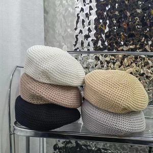 Berets Cap Männer Frauen Hut Mode Damen Einfarbig Casual Winter Autunm Hüte