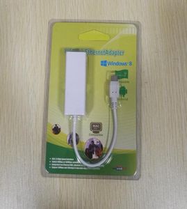 50 pz Micro USB 20 USB 20 a RJ45 Scheda adattatore Ethernet di rete Lan 100 Mbps per Tablet PC Android Laptop8945248