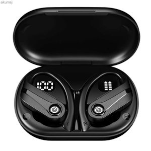 Słuchawki telefonu komórkowego Q63 TWS bezprzewodowe słuchawki Bluetooth 5.3 słuchawki Niewidoczne słuchawki HD połączenia słuchawkowe HiFi muzyka słuchowa Redukcja szumu YQ240304