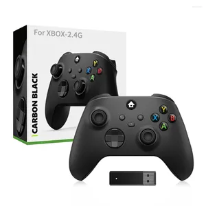 Xbox One 시리즈 용 Box 2.4G 무선이 포함 된 게임 컨트롤러 S/ X GamePad 컨트롤러 듀얼 바이브레이션 조이스틱 USB 수신기 지원 PC Windows