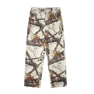 Gorąca wyprzedaż mężec projektant Camo Graffiti Twill Canvas Stuxrealtree Prosty Slim Y Washed Zniszczony kowboj Słynny motocyklowy dżins w trudnej sytuacji