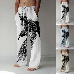 Pantaloni da uomo Uomo Four Seasons Chouxiangma Digitale stampato in 3D con coulisse Casual Little House Big Pretty 13 1