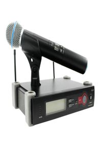 Sistema karaoke cordless per microfono wireless UHF professionale SLX24 BETA58 di alta qualità con trasmettitore portatile8392859