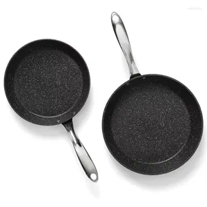 Pans THE By Starfrit 060713-001-0000 2-Piece Fry Pan Set