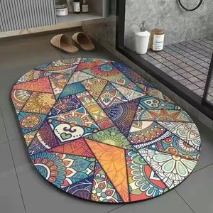 Fancy Carpet Fashion Designer Carpets Round Carpet Easy Clean Luxury Rug Home Decor Bedroom Living Room Weekins Soft Large Small07