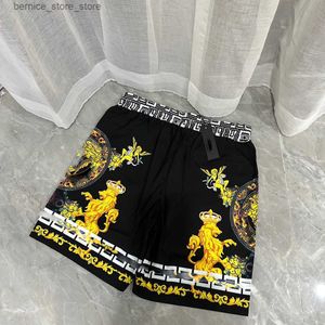 Mäns shorts män shorts designer rhude badkläder strand badstammar simning baddräkter herrar designer tryckning casual löpande sport kort baddräkt Q240305