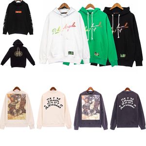 Palm Designer hoodie Men Long Sleeves jackets Dice Game Back Logo Snake Mens Hoody Woman Crewneck Angle Hoodies Jogger Sweatshirts