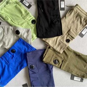 Shorts masculinos shorts topstonex casual esportes soltos cp sweatpants na moda vestuário tingido shorts designer q240305