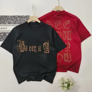 Erkekler artı tees polos hip hop kas uyumu kavisli etek etek beyaz pamuk özel baskı erkek kadınlar tişört gündelik miktar trend m-xxl 67tdd