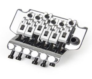 Chrome Floyd Rose Double Locking Tremolo System Bridge for Electric Guitar Parts9491166