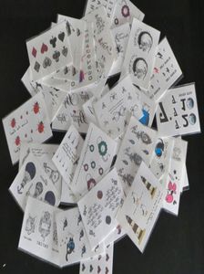 100 pezzi 710 cm Trasferimento intero tatuaggi impermeabili tatuaggi temporanei tatuaggi artistici tatuaggi tatuaggi sticker7075492