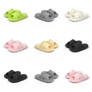 New Shipping Summer Slippers Free Product Designer for Women Green White Black Pink Grey Slipper Sandals Fashion-017 Womens Flat Slides GAI Outdoor Shoes 161 S s