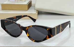 Cat Eye Sunglasses 4454 Havana Gray Lenses Women Summer Sunnies Sonnenbrille Fashion Shades UV400 Eyewear Unisex