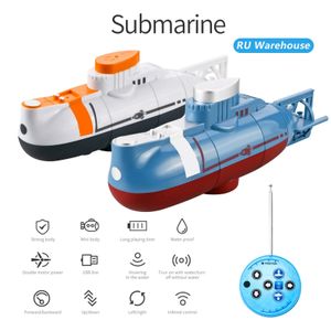 LSRC-331 Mini RC Sottomarino 0.1ms Velocità Barca telecomandata Subacquea Impermeabile Giocattolo per immersione Modello di simulazione Regalo per Bambini Ragazzo 240223