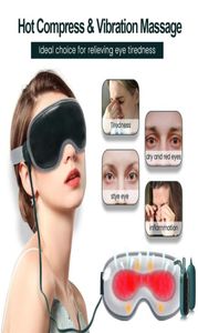 3D Heated Eye Mask Electric Portable Eye Massager Blindfold USB Sleeping Mask Dry Eyes Blepharitis Fatigue Relief Eye Protection 25738901