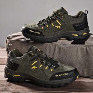 Sapatos ao ar livre sandálias de alta qualidade homens caminhadas sapatos à prova dwaterproof água outono inverno marca ao ar livre esporte trekking botas montanha escalada sapatos atléticos yq240301