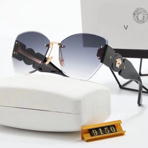 Óculos de sol de grife de luxo masculino feminino moda óculos de sol unissex óculos de sol de praia armações vintage designs luxuosos disponíveis em caixas e sem caixas