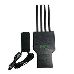 High Power 4 channels Handheld Jam mer Block ing 315MHz 433MHz 868MHz 912MHz 915MHz and LORA 900MHz Remote Control signal