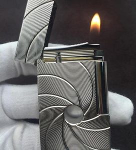 2022 new ST lighter bright sound gift with adapter luxury men accessories gold silver pattern for boyfriend gift 11706010874