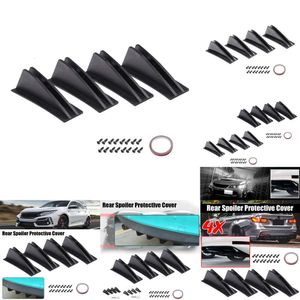 Nuovo universale Protector Guard Spoiler Paraurti Lip Splitter Accessorio per auto posteriore Diffusore resistente ai graffi Dur X5o4