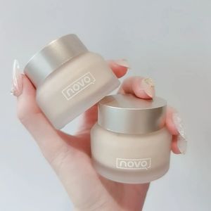 NOVO Soft Light Foundation Cream Waterproof and Sweatproof Concealer Oil Control Moisturizing Beginners Face Makeup 240220