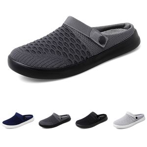 Chinelos para homens mulheres cor sólida hots baixo macio preto branco azul real multi caminhada homens mulheres sapatos treinadores gai gai tr