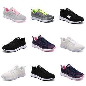 2024 Summer Running Shoes Designer For Women Fashion Sneakers White Black Pink Grey Comfort-049 Mesh Surface Womens Outdoor Sports Trainers Gai Sneaker Shoes