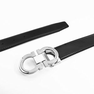designer belt men 3.5cm wide belt bb simon belt Smooth plain leather Multi-colored belt body double D lychee grain buckle black gold dark silver luxury business belt
