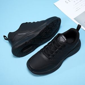 Casual Shoes Men dla czarnego niebieskiego szarego gai oddychające wygodne sportowe trener teniser kolor-127 Rozmiar 35-41