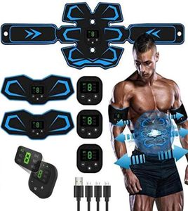 Abdominal tonerträningsenhet för muskler USB -laddningsbar trådlös bärbar gymnastikenhet muskelskulptering hemma fitness equ6103971