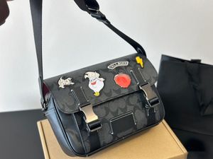 デザイナーメンズメッセンジャーバックパックジョシュレザーメッセンジャーCファミリートラックメッセンジャーバッグメンズショルダーバッグトリオウォレットクロスボディバッグ