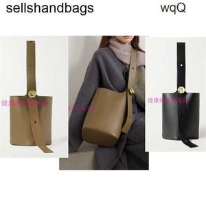 Designer Pebble Bags Loewwes Handtaschen 7A Echtes Leder Spring Pebble Ledereimer mit CGP5