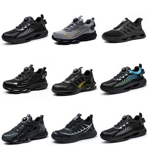 Running shoes GAI two Men Women triple black white dark blue sport breathable comfortable Mesh breathable Walking shoes