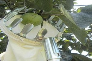 Metallfruktplockare Bekväm trädgårdsodling Fruit Picker Gardening Apple Peach Picking Tools2716324