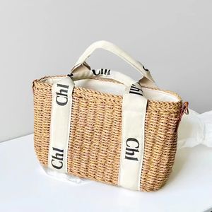 Luxurys Straw Beach Basket Designer Bag Raffias Travel Shopper 7A Quality Handbag Womens The Tote Bag Weave Pochetteクラッチメン